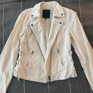 Sanctuary -White Cotton  Jacket